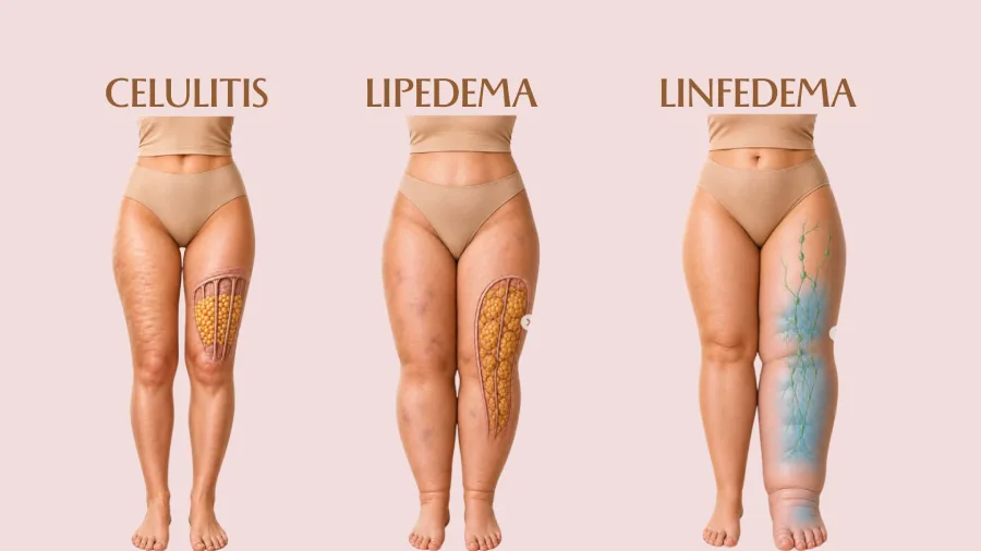¿Cómo saber si tengo el lipedema o celulitis? Las diferencias que nadie te cuentan 